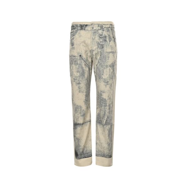 Dior 24Fw Ink Sketch Print Jeans