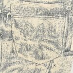 Dior 24Fw Ink Sketch Print Jeans