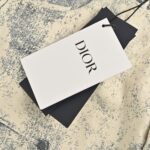 Dior 24Fw Ink Sketch Print Jeans