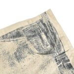 Dior 24Fw Ink Sketch Print Jeans