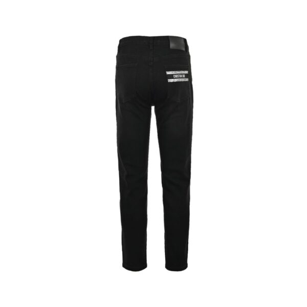 Dior 23Fw slogan jeans
