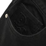 Dior 23Fw slogan jeans