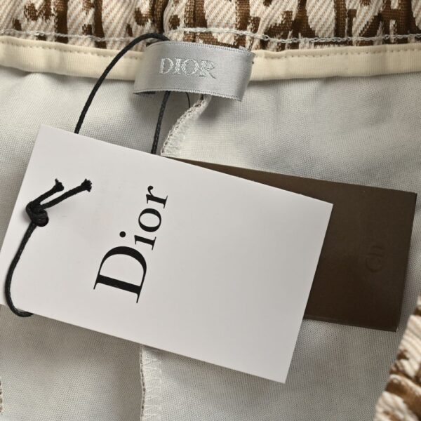 Dior  Allover jacquard side webbing trousers