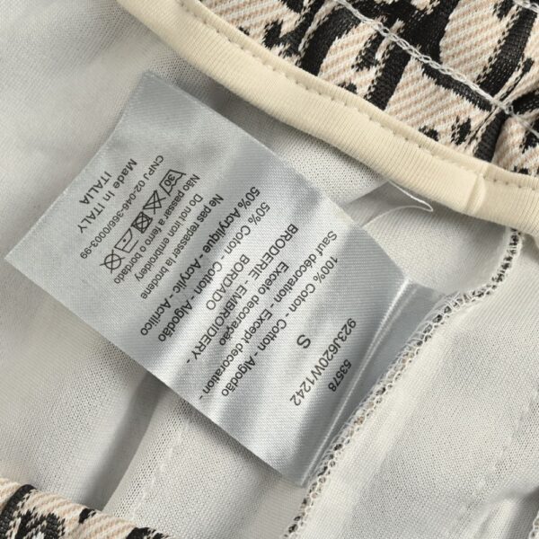 Dior  Allover jacquard side webbing trousers