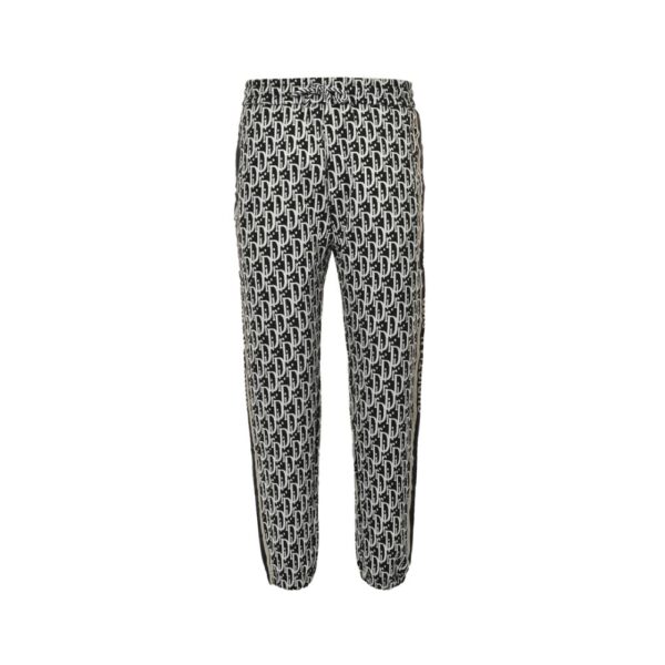 Dior  Allover jacquard side webbing trousers