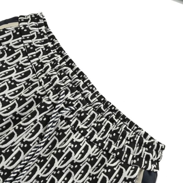 Dior  Allover jacquard side webbing trousers