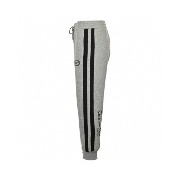 Dior 24Fw Silver Logo Embroidered Trousers