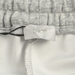 Dior 24Fw Silver Logo Embroidered Trousers