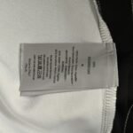 Dior 24Fw Silver Logo Embroidered Trousers