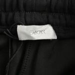 Dior  24Fw Silver Logo Embroidered Trousers
