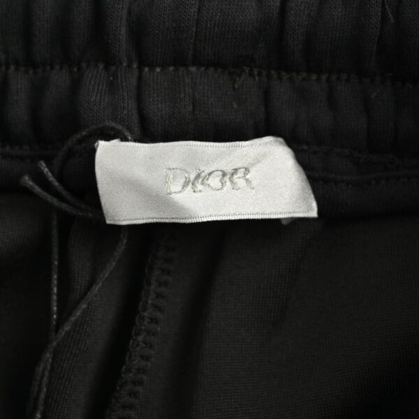 Dior  24Fw Silver Logo Embroidered Trousers