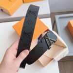 Louis Vuitton  French leather Belts