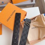 Louis Vuitton  French leather Belts
