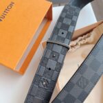 Louis Vuitton  French leather Belts
