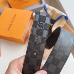 Louis Vuitton  French leather Belts
