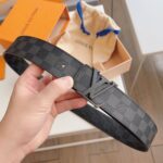 Louis Vuitton  French leather Belts