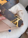 Louis Vuitton  French leather Belts