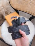 Louis Vuitton  French leather Belts