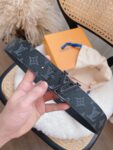 Louis Vuitton  French leather Belts