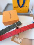Louis Vuitton  French leather Belts