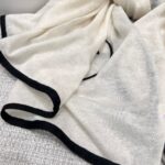 Chanel Scarf Silk Cashmere Shawl White