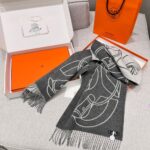 Hermes Equestrian Cross Grey
