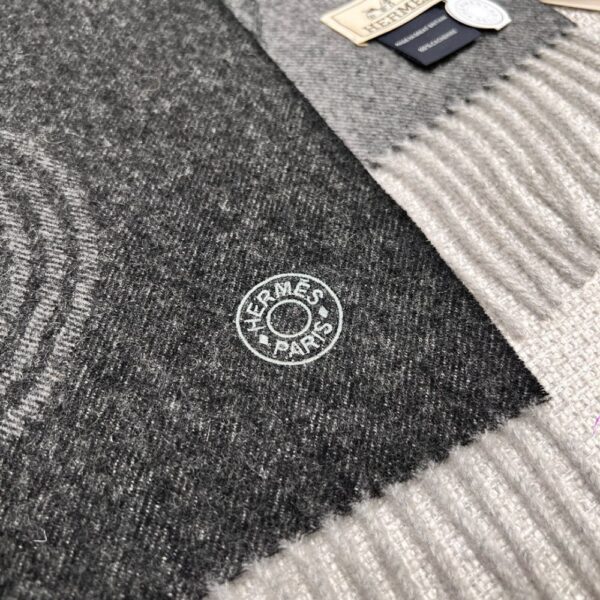 Hermes Fubao Avenue No. 24 Race Track Charcoal Gray