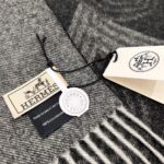 Hermes Fubao Avenue No. 24 Race Track Charcoal Gray
