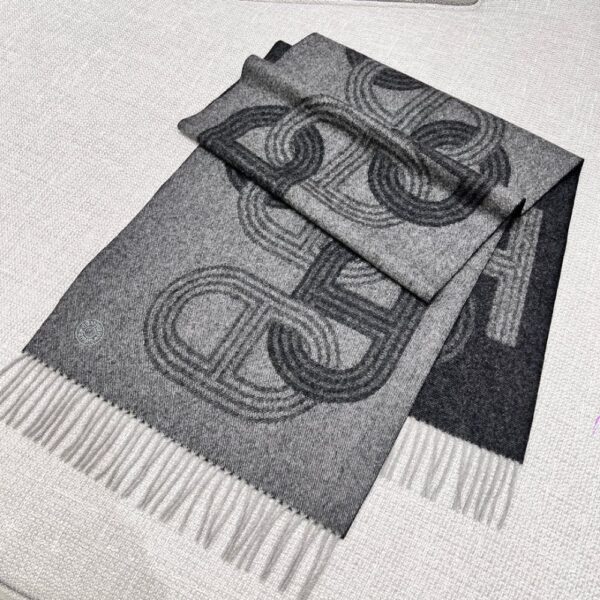Hermes Fubao Avenue No. 24 Race Track Charcoal Gray