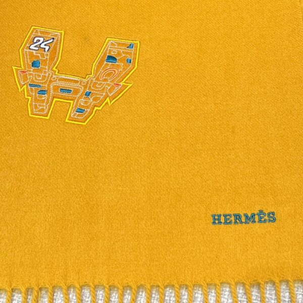 Hermes space university scarf Yellow