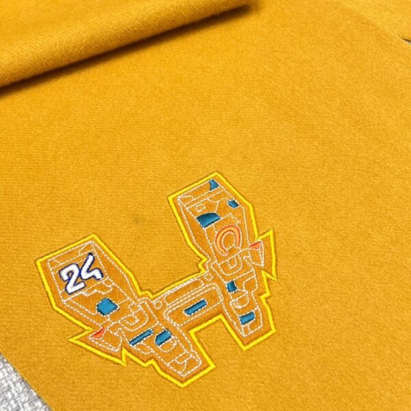 Hermes space university scarf Yellow