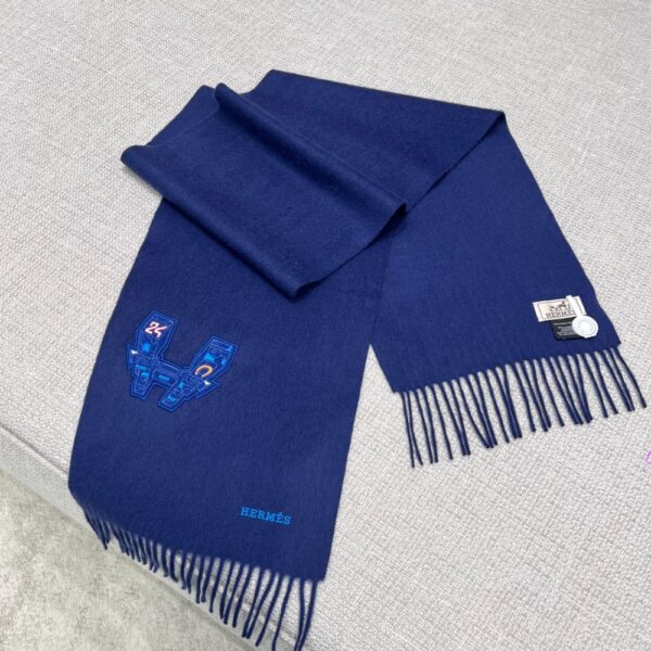 Hermes space university scarf Blue