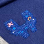 Hermes space university scarf Blue