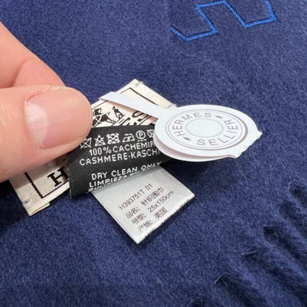 Hermes space university scarf Blue