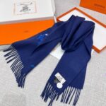 Hermes space university scarf Blue
