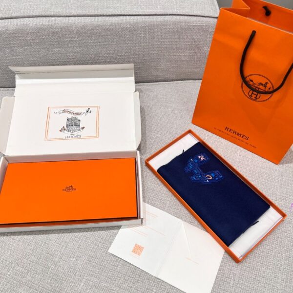 Hermes space university scarf Blue