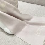 Louis Vuitton Rrykjavik Classic Cashmere Scarf Cream Grey