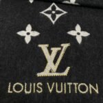 Louis Vuitton Cashmere Shawl Rivet Style
