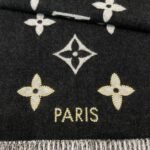 Louis Vuitton Cashmere Shawl Rivet Style