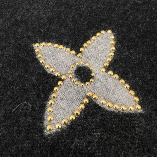 Louis Vuitton Cashmere Shawl Rivet Style