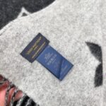 Louis Vuitton Cashmere Shawl Rivet Style