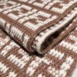 Fendi  Cookie Cashmere Scarf & Beanie