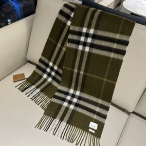 Burberry Classic Scarf Olive Green