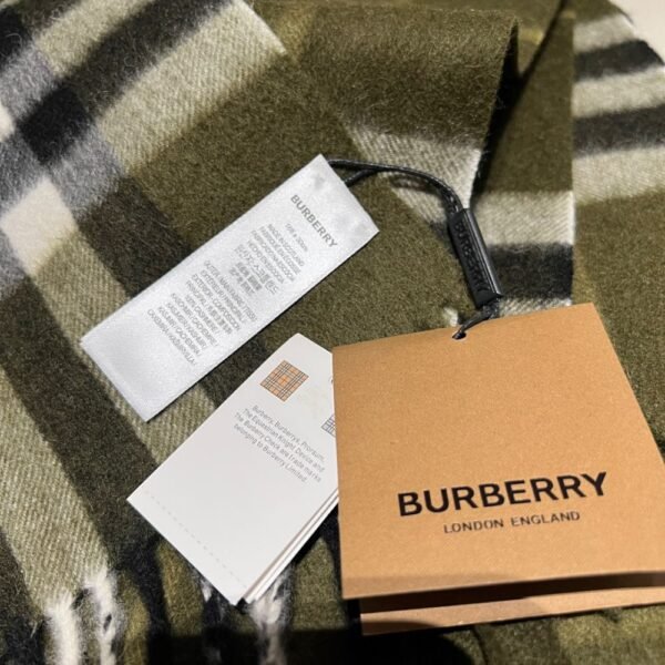 Burberry Classic Scarf Olive Green