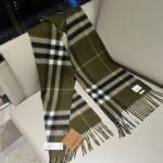 Burberry Classic Scarf Olive Green