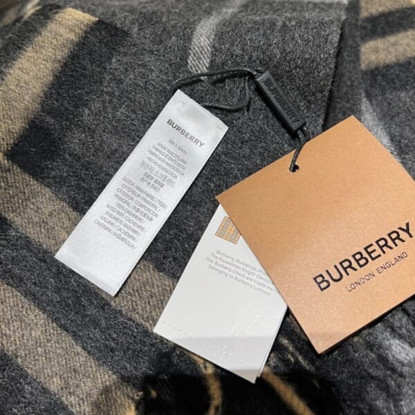 Burberry Classic Scarf Charcoal Grey