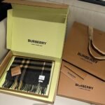 Burberry Classic Scarf Charcoal Grey