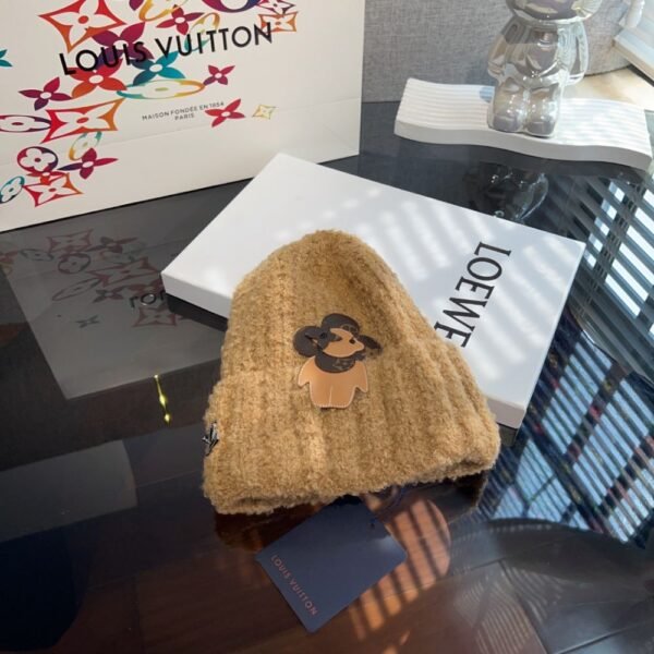 Louis Vuitton Plush knitted hat
