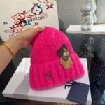 Louis Vuitton Plush knitted hat