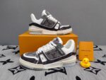 Louis Vuitton Trainer Monogram Black Grey